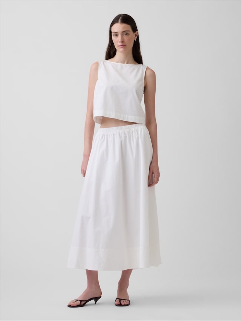 Gap Poplin Maxi Skirt - Picture 7 of 11